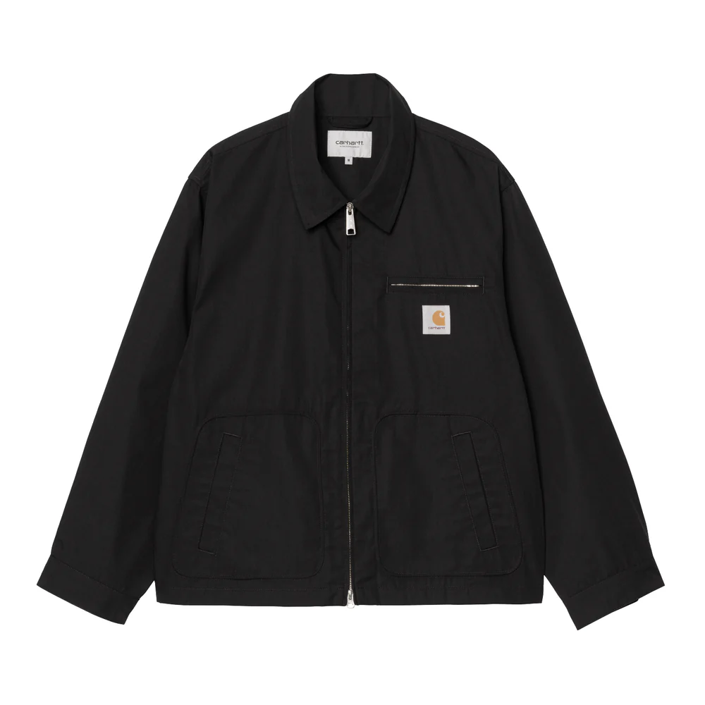【Carhartt Wip/カーハート ダブルアイピー】JAKET ジャケット POSTAL JACKET I036136 BLACK ブラック Sサイズ【送料無料：北海道/沖縄/離島を除く】 BLACKブラック Sサイズ