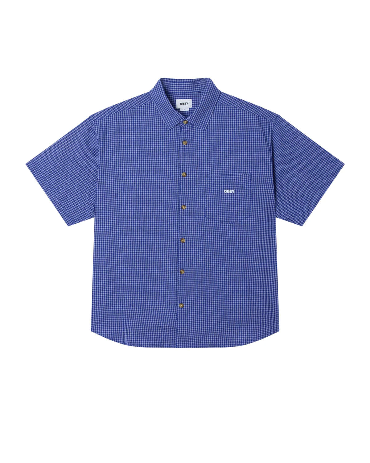 NEW【 Obey オベイ】2026 S/Sシャツ BIGWIG FRANK WOVEN 4573654374996
