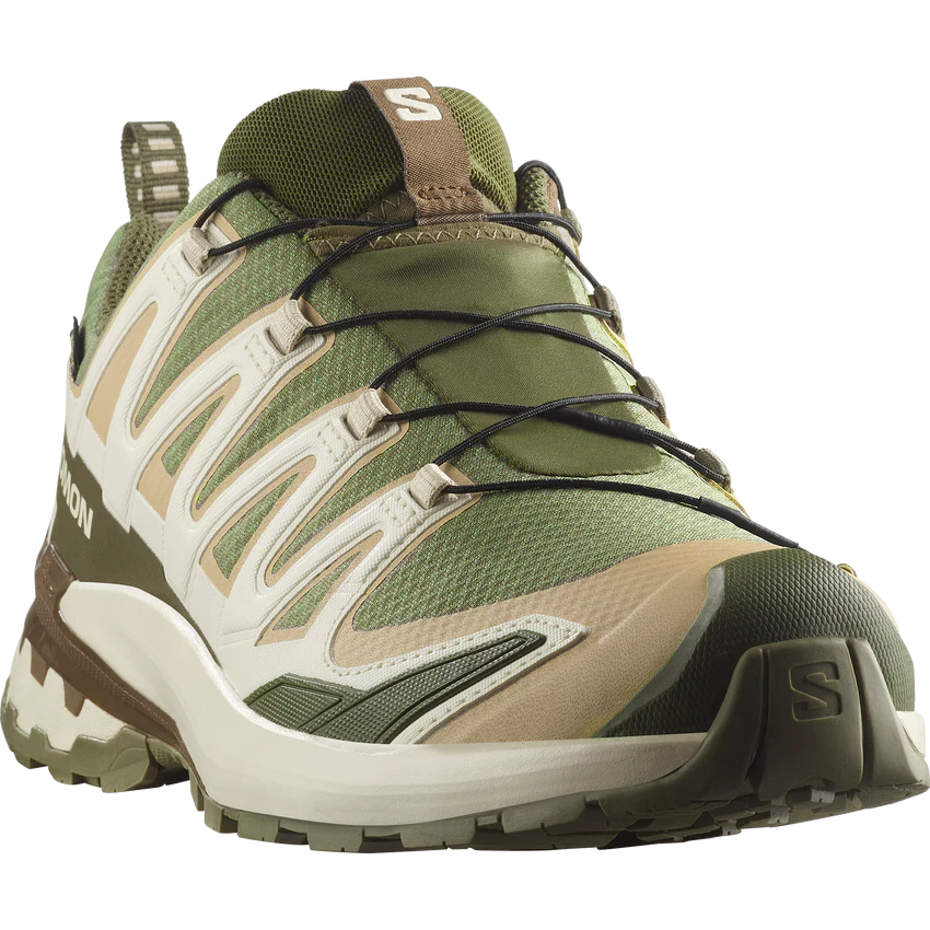  【SALOMON サロモン】2025 メンズ シューズ　( XA PRO 3D V9 GTX)   Deep Lichen Green / Safari / Dark Earth 27.5cm【送料無料：北海道/沖縄/離島を除く】 Deep Lichen Green / Safari / Dark Earth 27.5cm