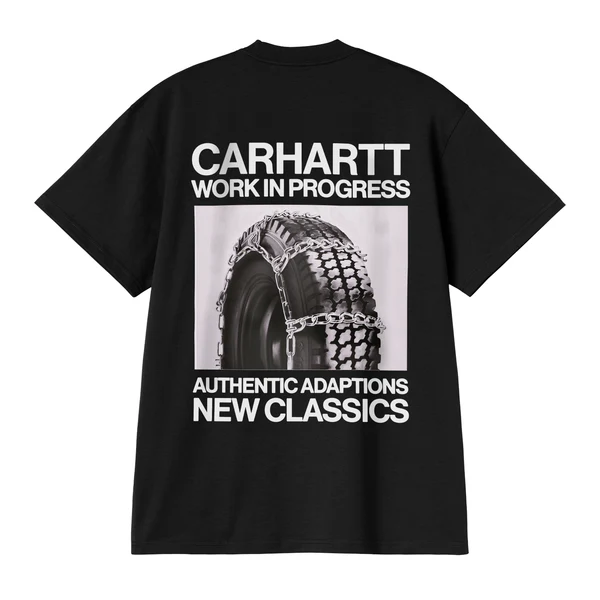 【Carhartt Wip/カーハート ダブルアイピー】2026 Tシャツ SEAN HAMILTON 03 T-SHIRT 4573654468923 Black Mサイズ 【送料無料：北海道/沖縄/離島を除く】 Black Mサイズ
