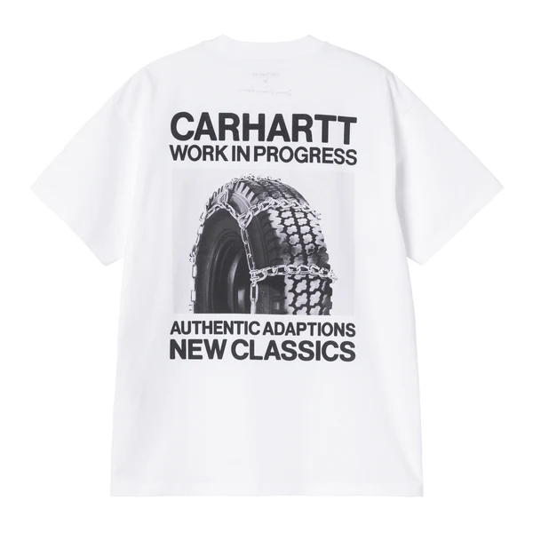 【Carhartt Wip/カーハート ダブルアイピー】2026 Tシャツ SEAN HAMILTON 03 T-SHIRT 4573654468862 White Mサイズ 【送料無料：北海道/沖縄/離島を除く】 white Mサイズ