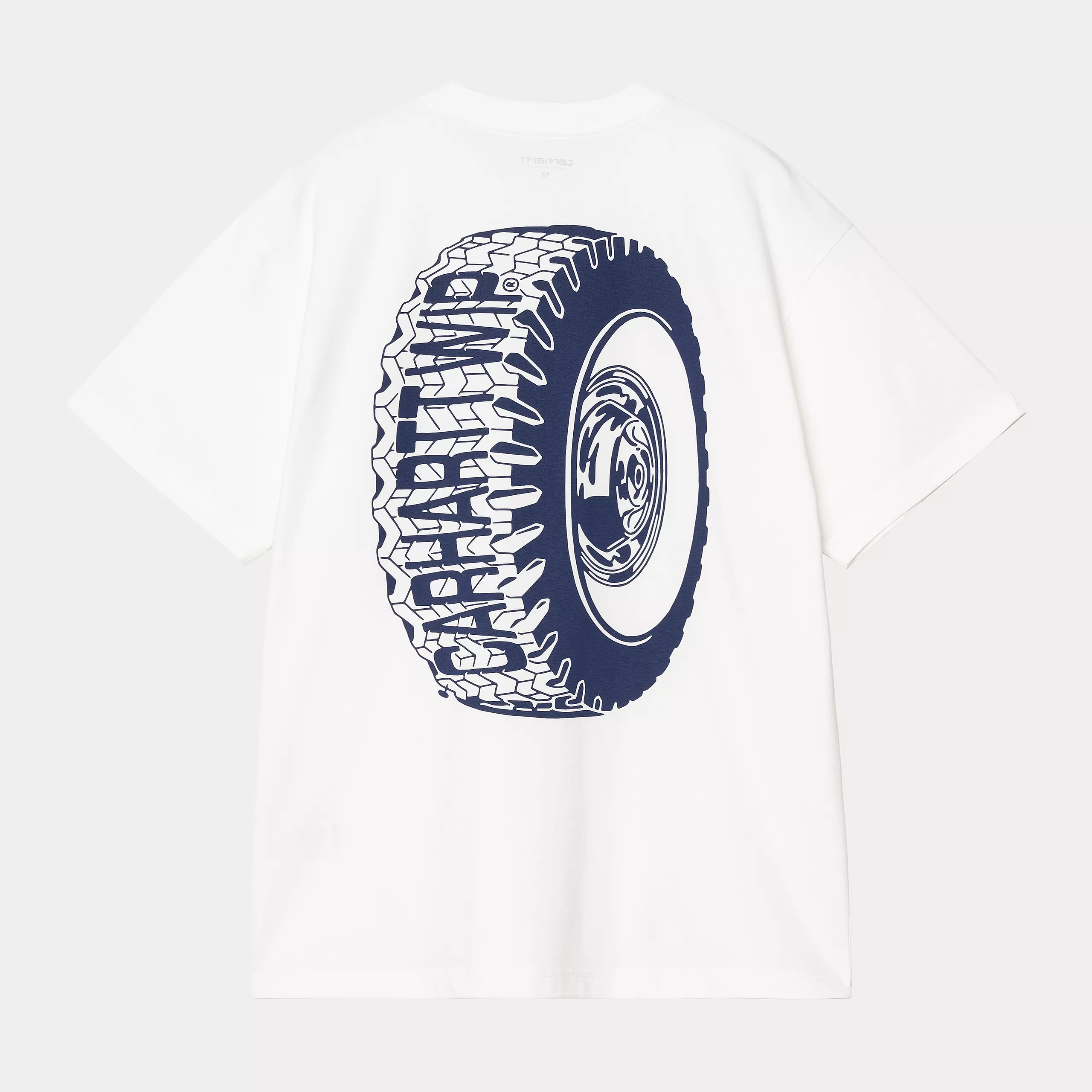 【Carhartt Wip/カーハート ダブルアイピー】2025 Tシャツ TIRE T-SHIRT タイヤTシャツ I034666 White  Lサイズ white Lサイズ
