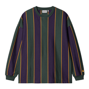 Carhartt Wip カーハートロンティー L/S RUBEN T-SHIRT - Ruben Stripe