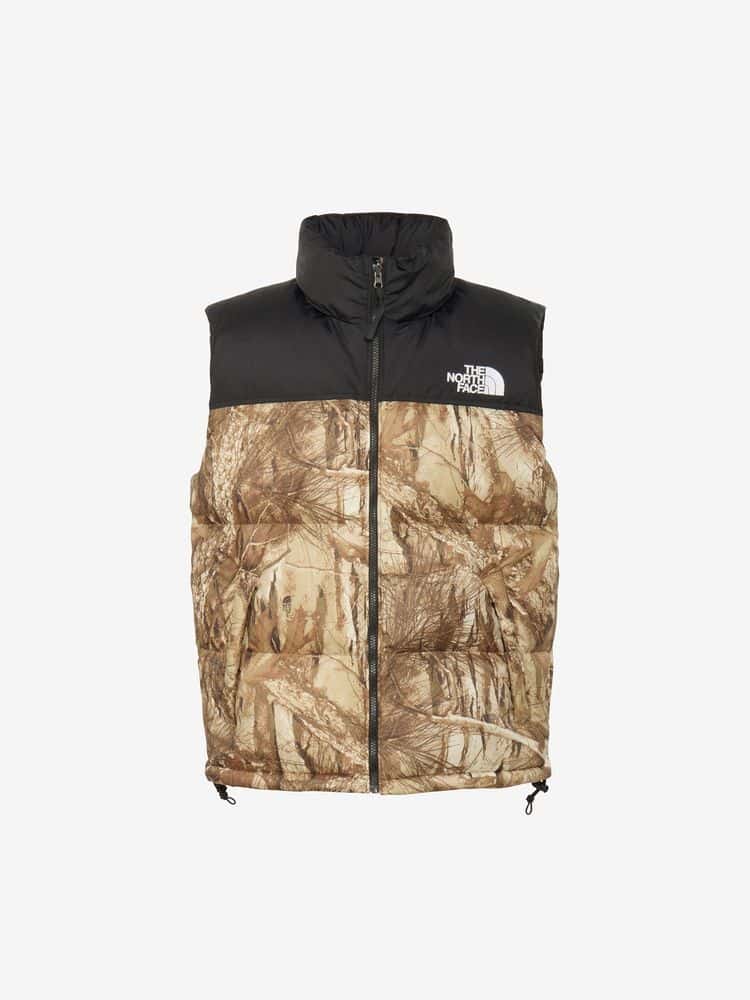 【 THE NORTH FACE ザ ノースフェイス 】2025 ダウンベスト Novelty Nuptse Vest ノベルティ ヌプシ ベスト ND92558 FF フォレストフロア (M.L.XL)【送料無料 /北海道/沖縄/離島を除く】