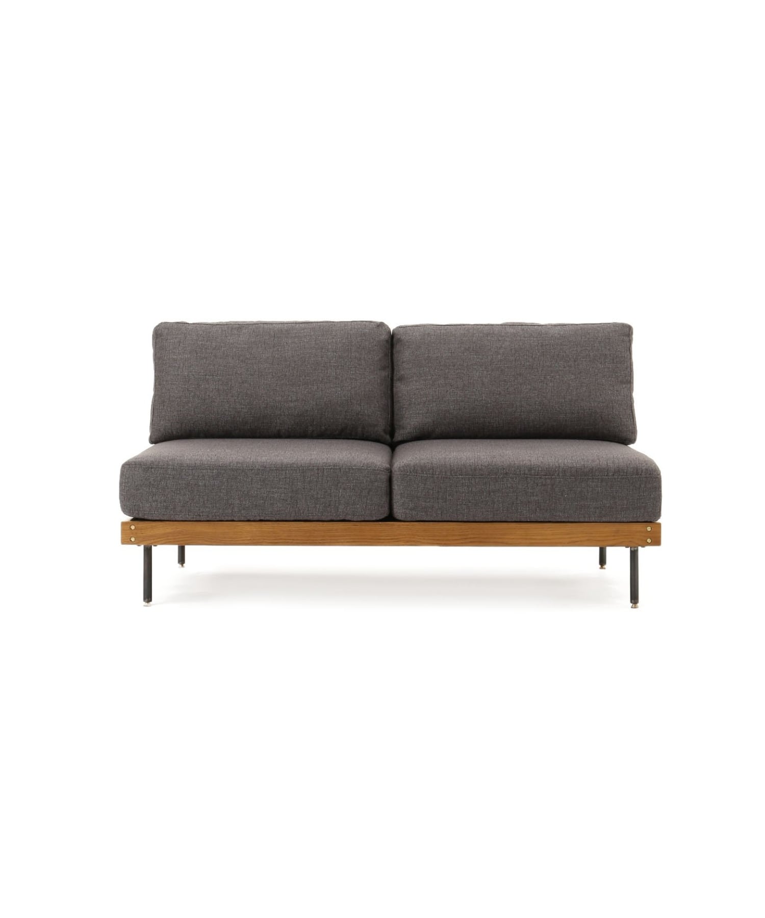 2nd】 LILLE SOFA 2P GY グレー 2シーター リルソファ 家具