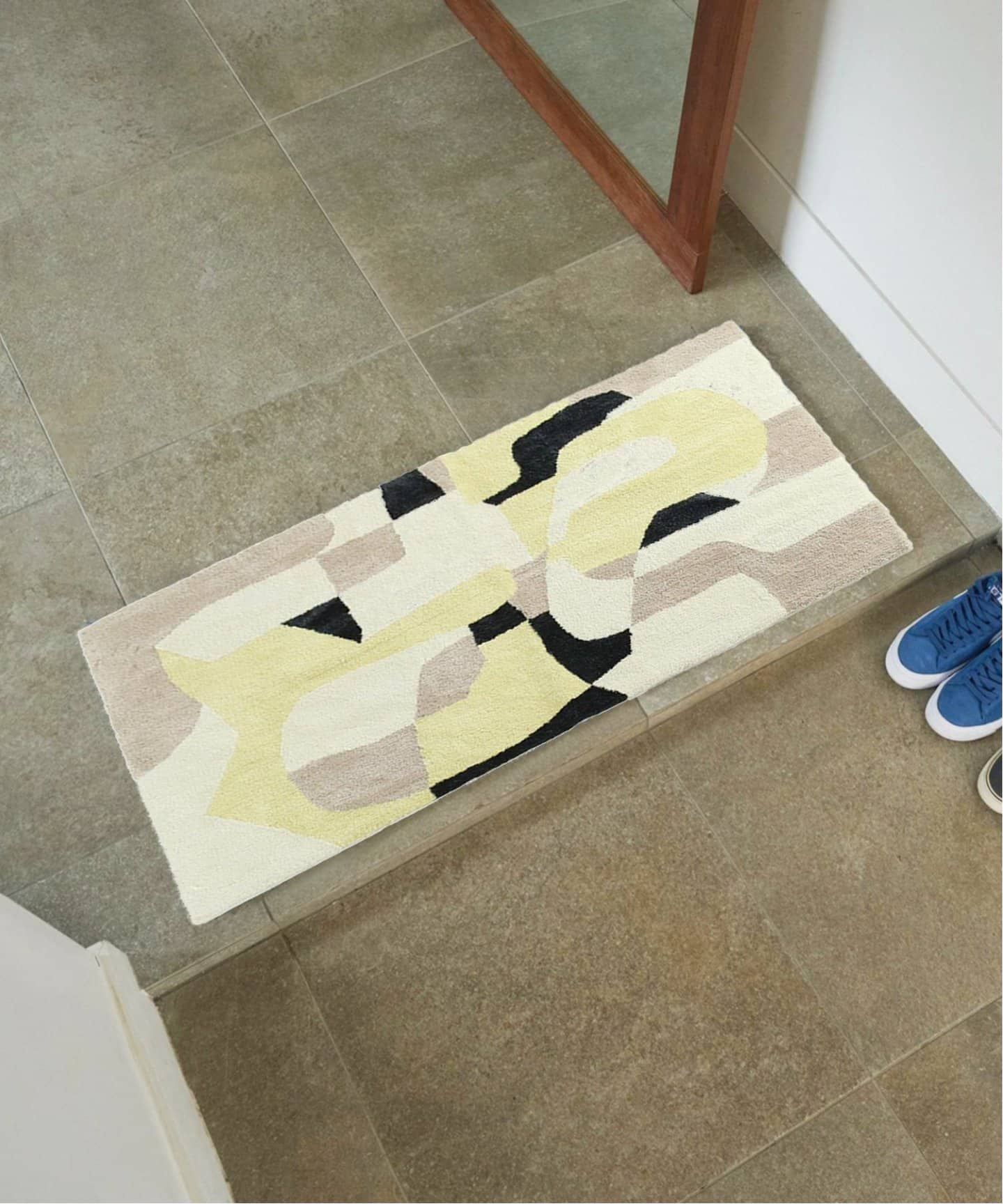 PICFAIR RUG 50x120　ピクフェアラグ　ネイビー　013 ネイビー