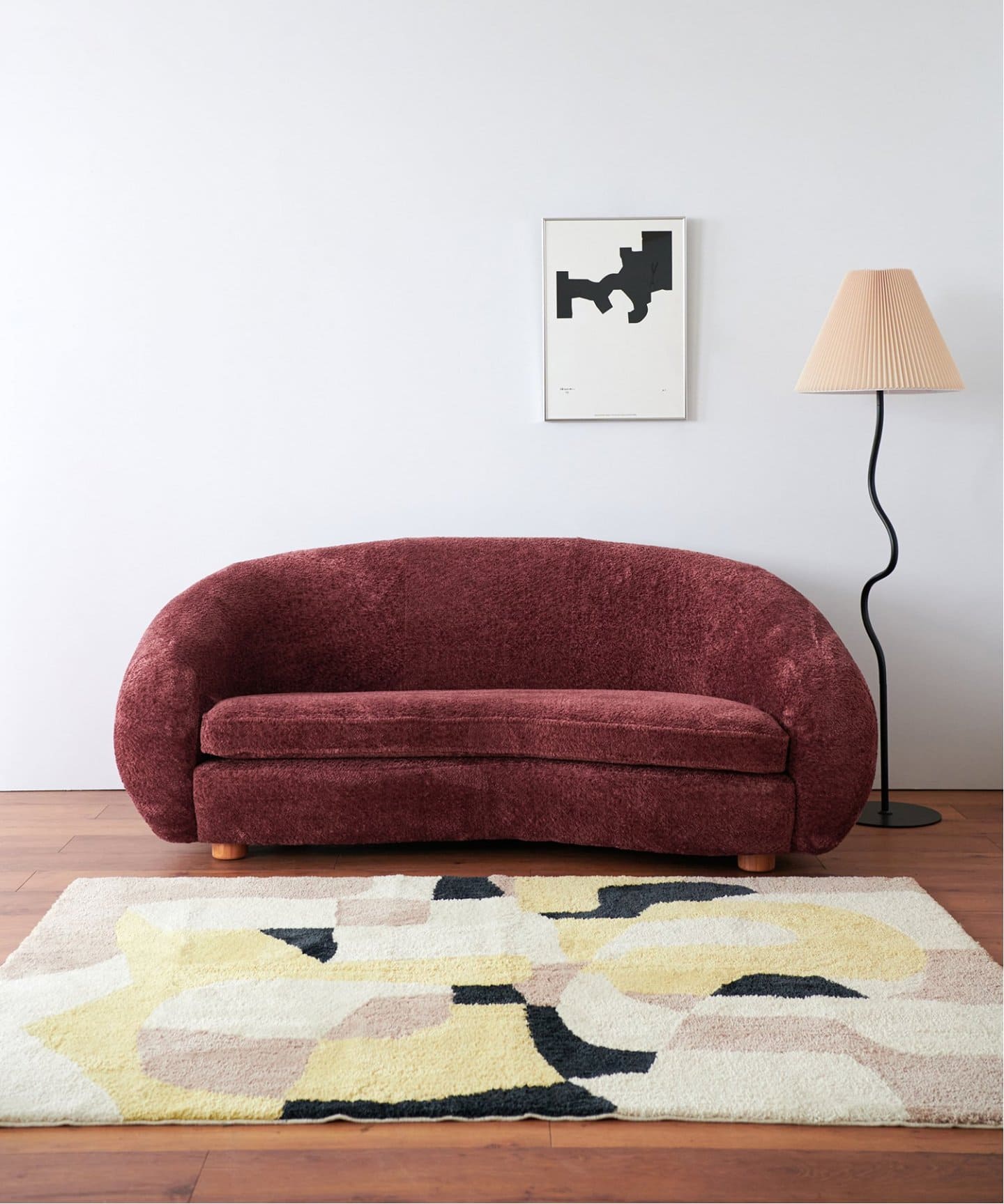 PICFAIR RUG 200x250　ピクフェアラグ　イエロー　013 イエロー