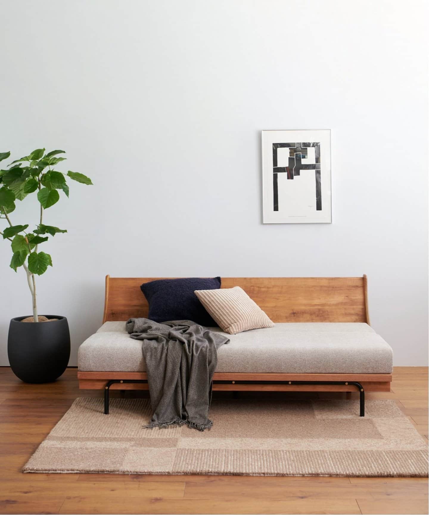 HABITAT EASY COVER ハビタソファ イージーカバー 【ベージュ】180cm 700 ベージュ