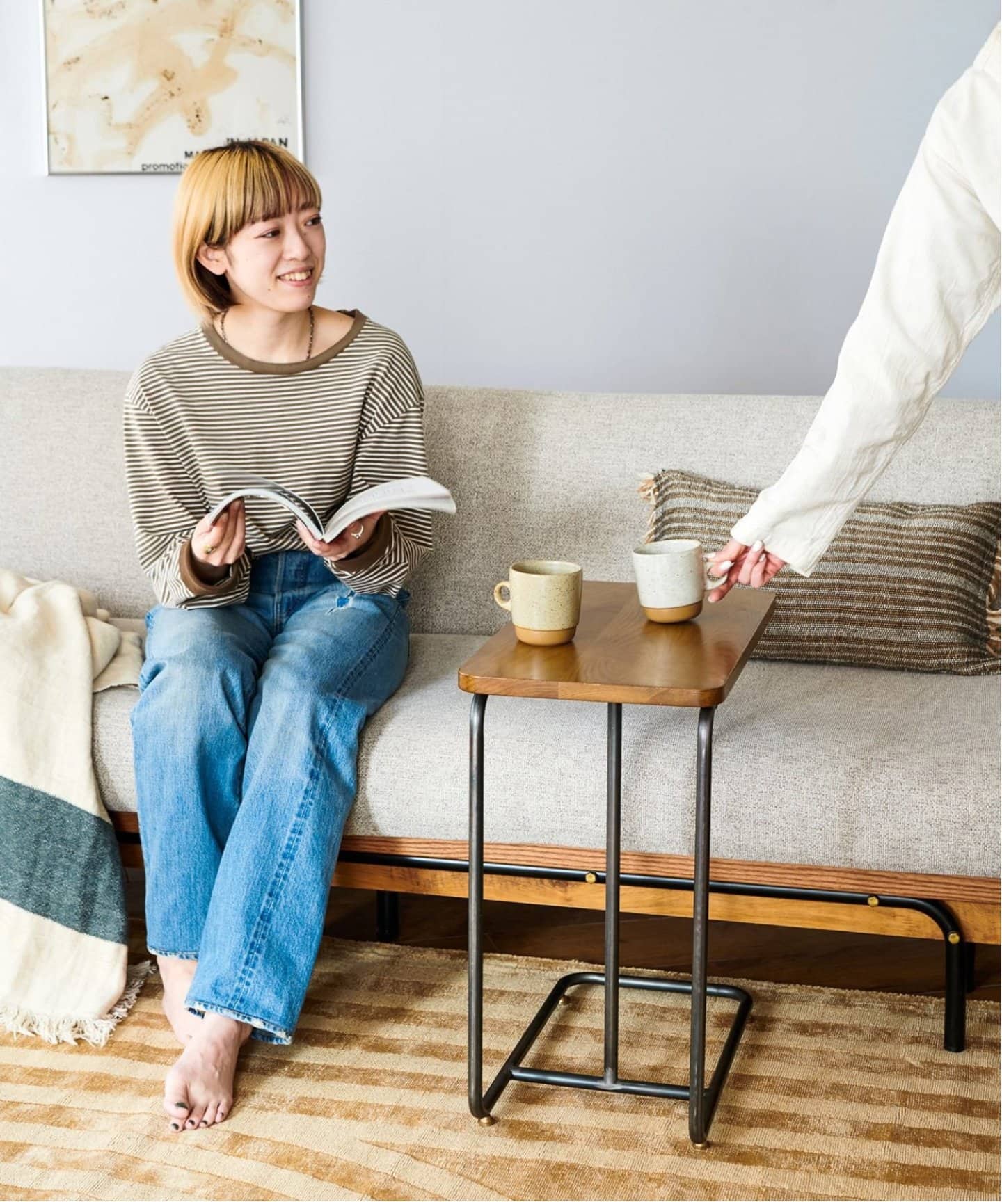 【送料お得な低価格/組立要】LILLE SIDE TABLE 2ND リルサイドテーブル 2nd  701