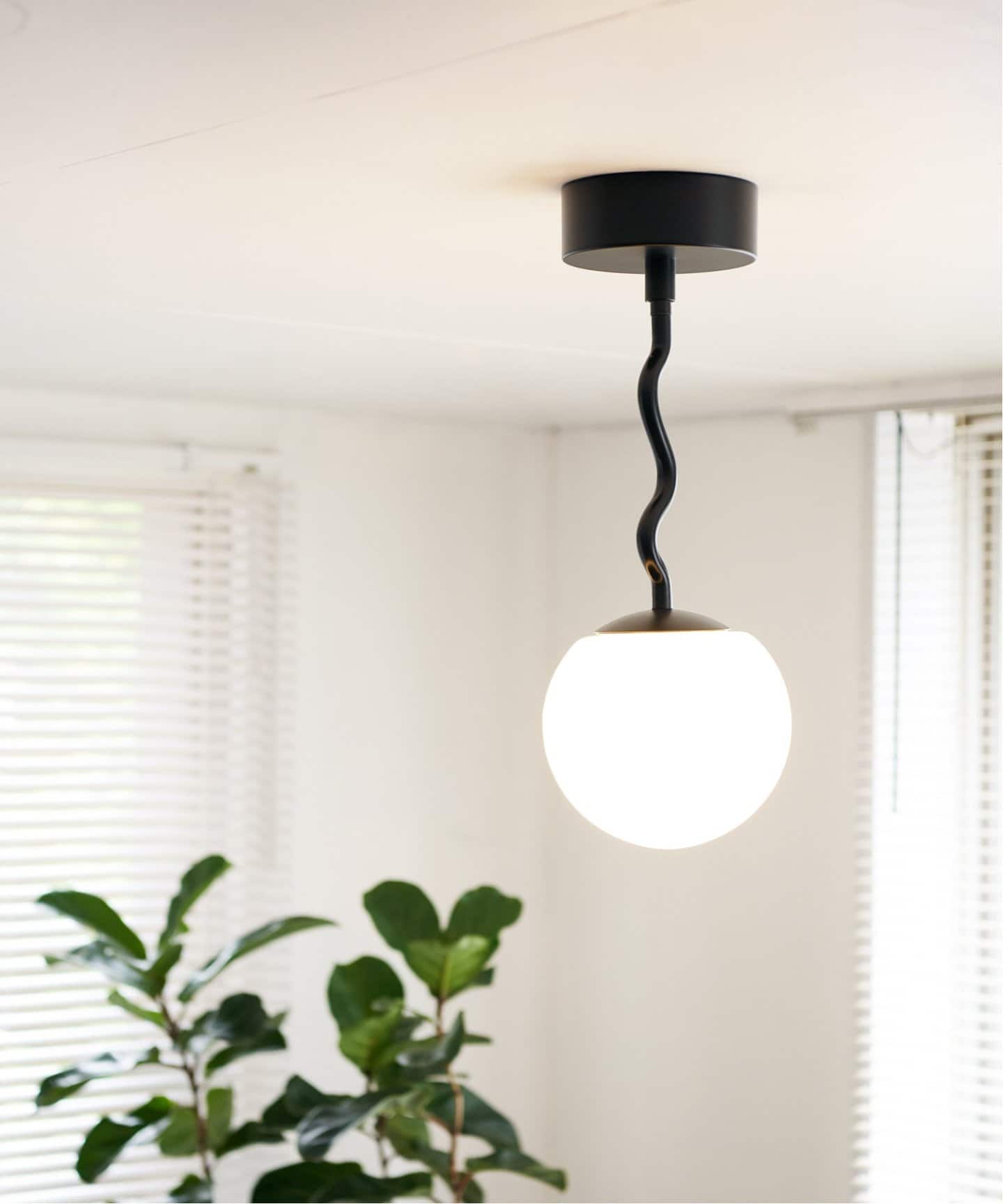 WAVY CEILING LAMP　ウェービー シーリング ランプ 電球付属　017