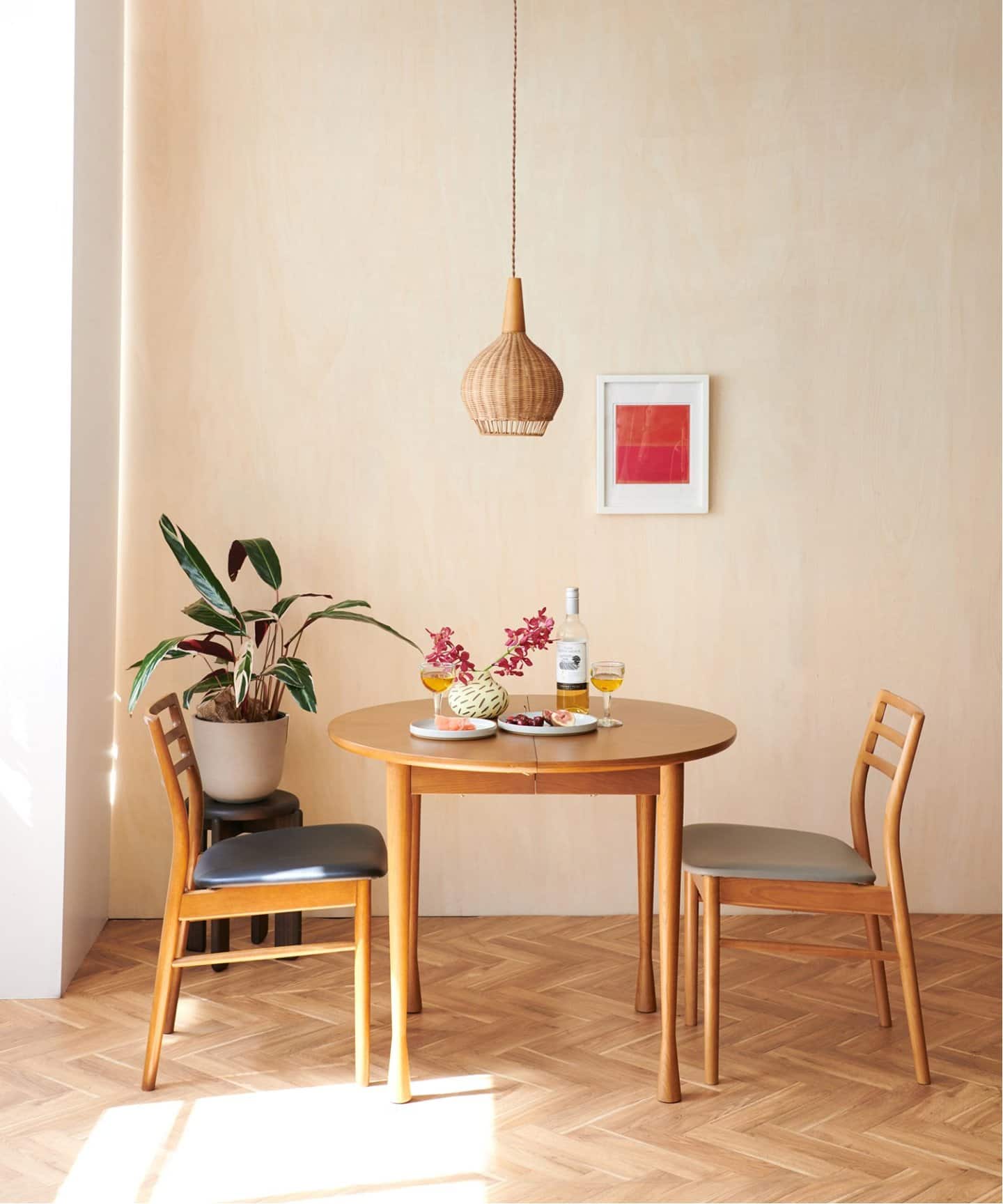 【送料お得な低価格/完成品】AROS DINING CHAIR natural　アロス チェア ナチュラル　704