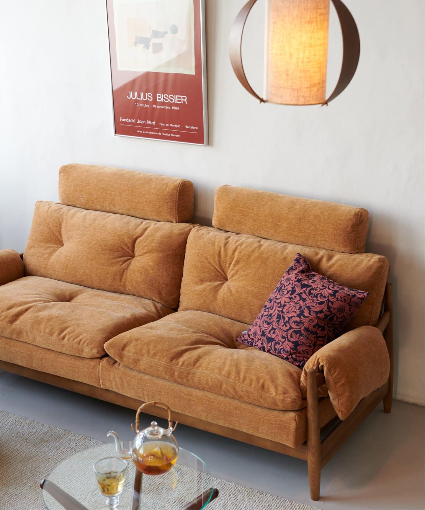 MADEIRA SOFA (NTR/MT) マデイラ ソファ マスタード 700