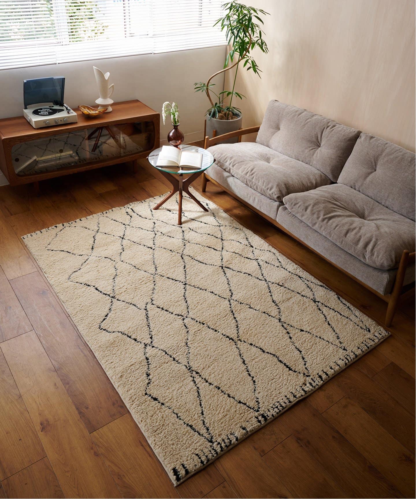 MEDINA RUG 200X200　メディナラグ　013