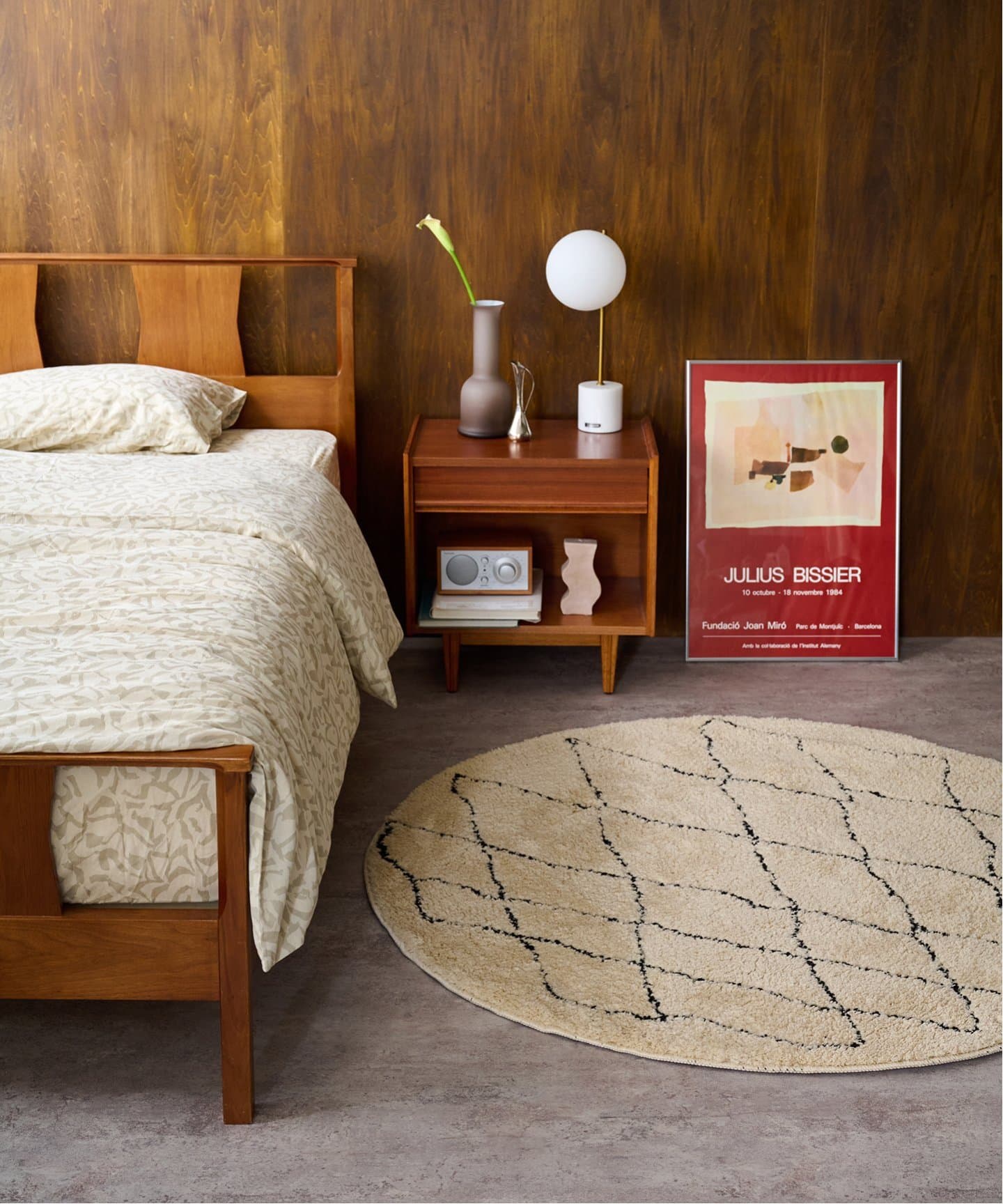 MEDINA RUG ROUND 140　メディナラグ　013