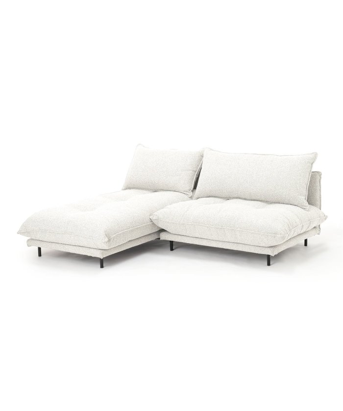 PORTO SOFA Low W1200 Boucle(I)　ポルトソファ　アイボリー　700