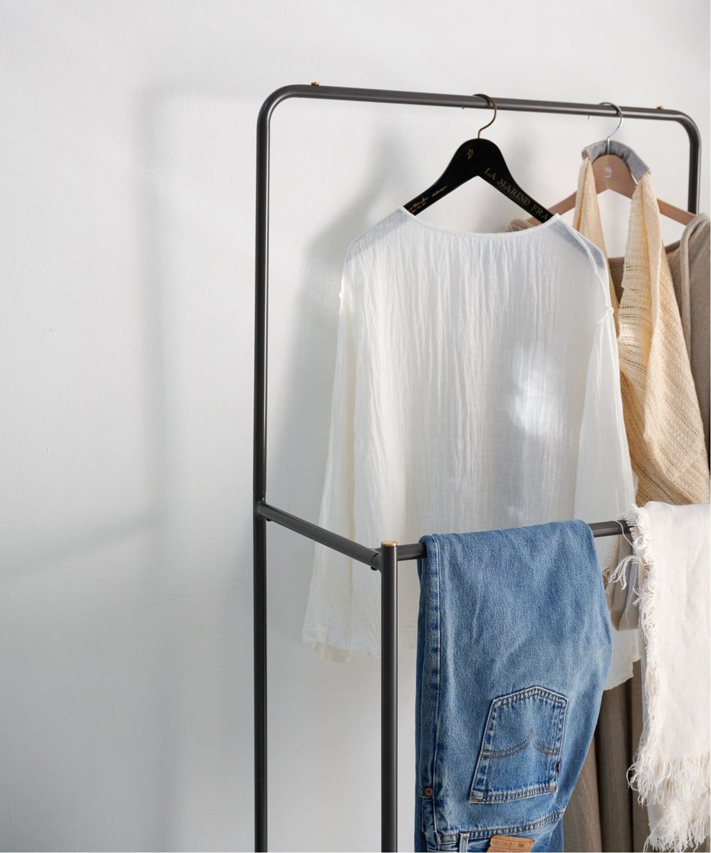 【NEW YEAR SALE/30％OFF】HOLTE HANGER RACK charcoal　ホルテ　ハンガーラック 708