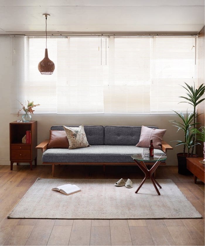 CARDIFF SOFA W2100 2nd GRAY　カーディフソファ　700