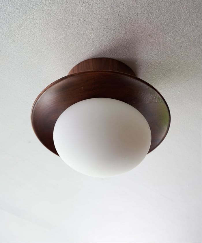 LUCCA CEILING LAMP WALNUTS　ルッカ シーリングランプ　017