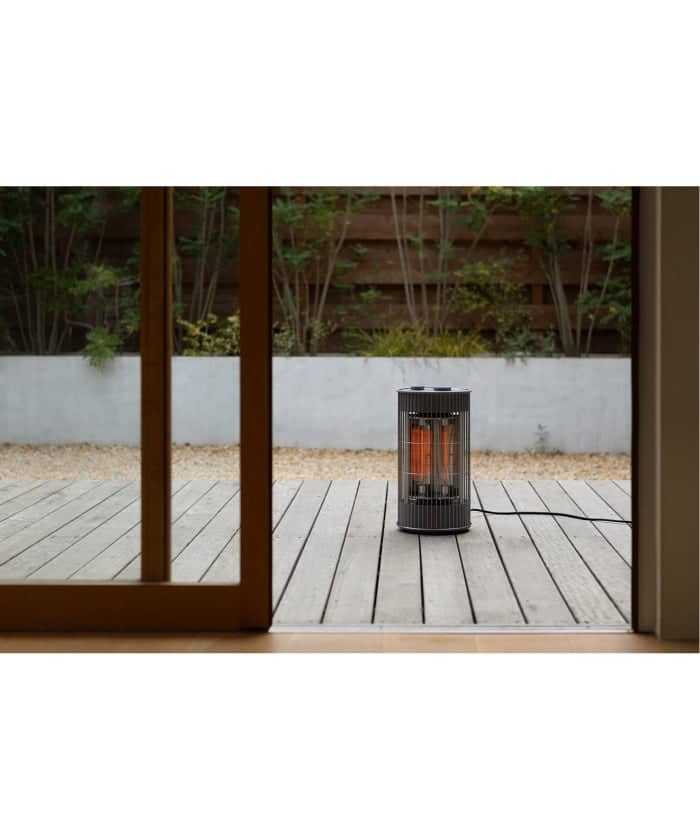 ［±0/プラスマイナスゼロ］TERRACE HEATER　テラスヒーター グレー　016