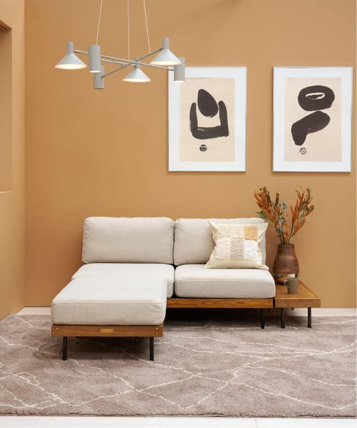 【送料お得な低価格/組立要】LILLE SOFA 2P 25AW Fabric(I)　リルソファ　700