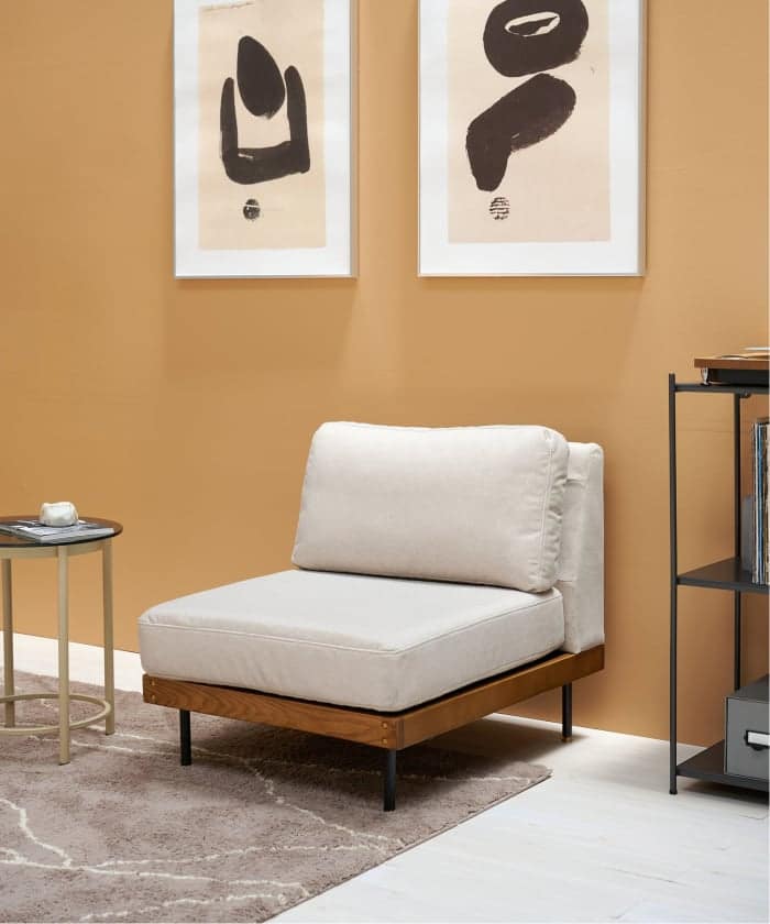 【送料お得な低価格/組立要】LILLE SOFA 1P 25AW Fabric(I)　リルソファ1シーター　700