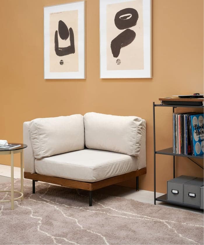 【送料お得な低価格/組立要】LILLE CORNER SOFA 25AW Fabric(I)　リルコーナーソファ　700