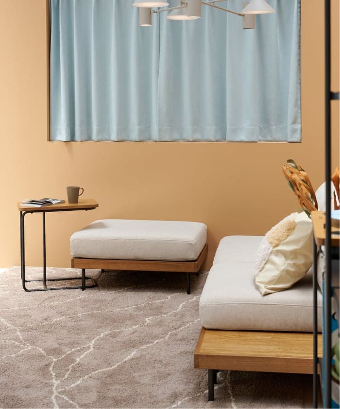 【送料お得な低価格/組立要】LILLE OTTOMAN 25AW Fabric(I)　リルオットマン　700