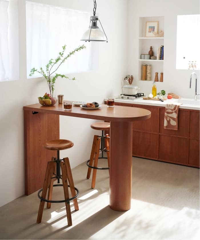  《予約》《3月中旬予定》PORTO COUNTER TABLE brown　ポルト　カウンターテーブル　703