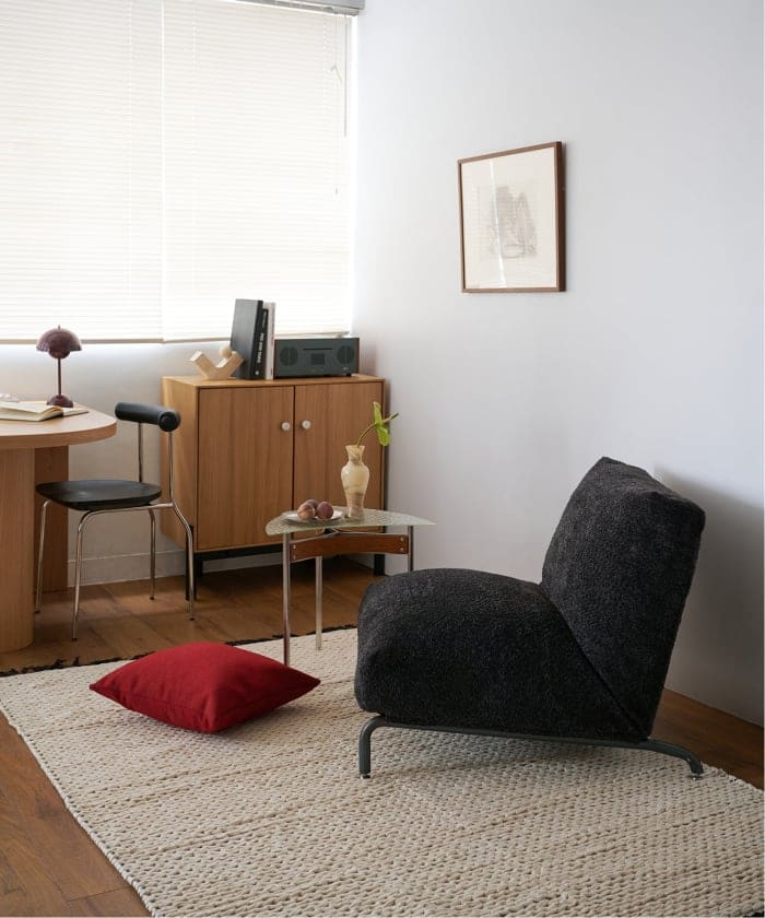 RODEZ CHAIR COVER_Boucle(BK)　※カバーのみ ロデチェア　700