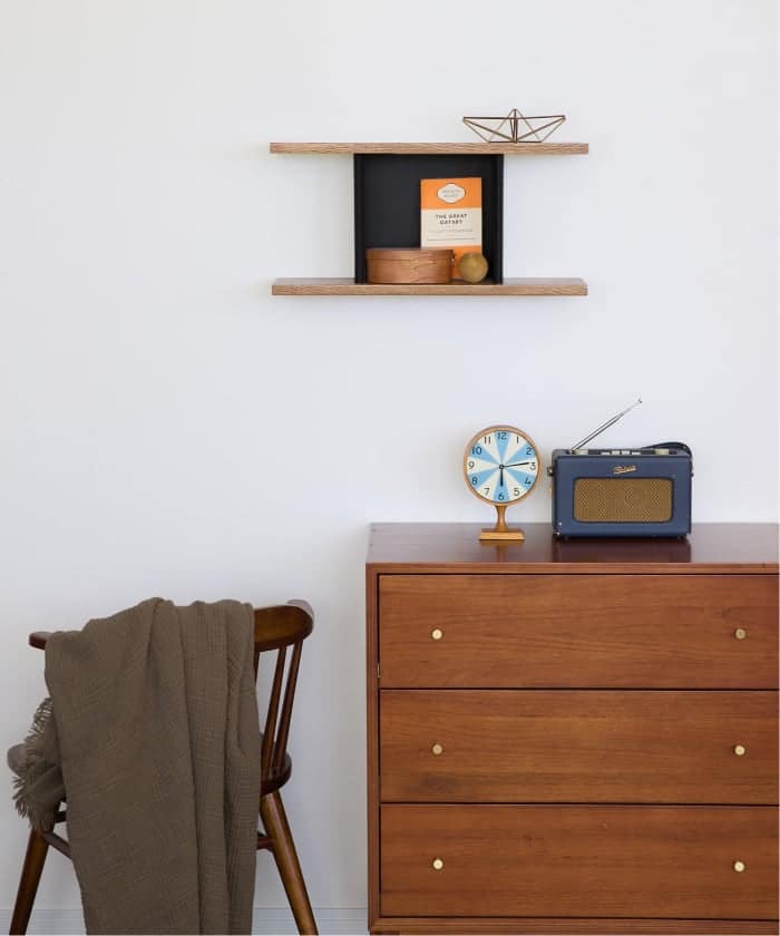 BRITZ WALL SHELF(BK)　ブリッツ ウォールシェルフ　708
