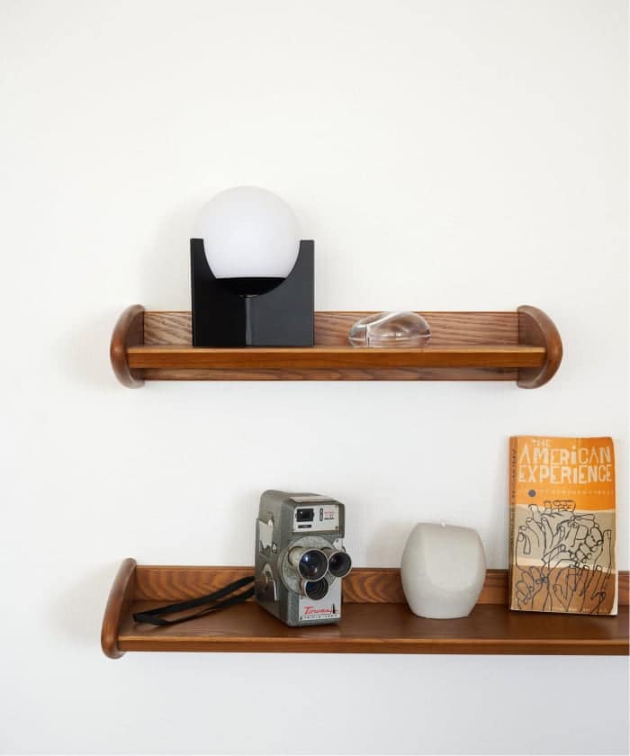 《予約》《6月下旬予定》BROOKS WALL SHELF-S(BR)　ブルックス ウォールシェルフ　708