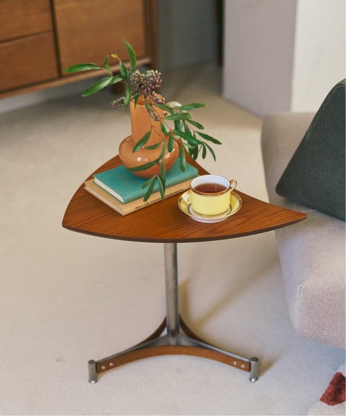 【送料お得な低価格/組立要】ROSCO LEAF TABLE WOOD　ロスコ サイドテーブル　701