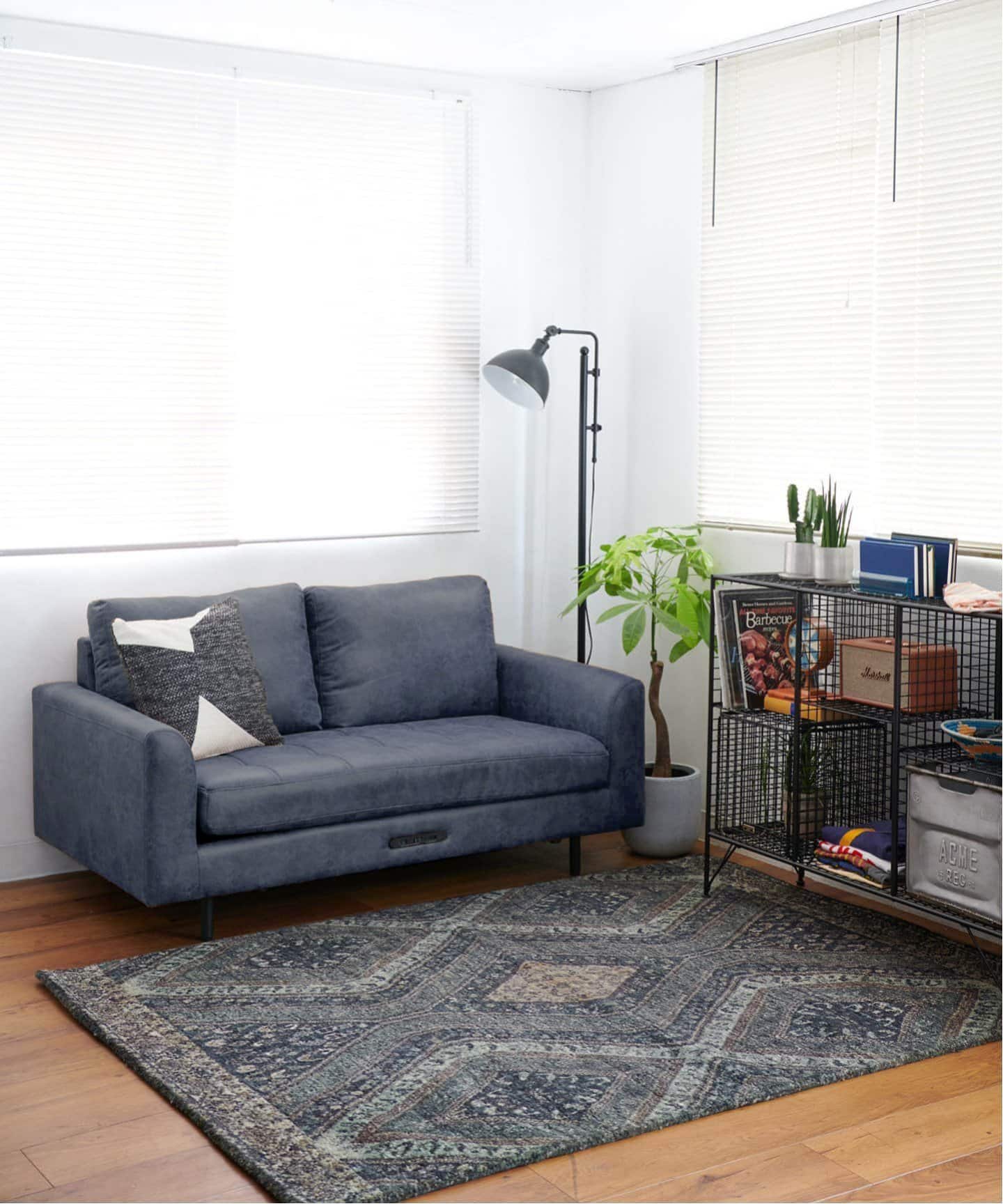 PSF SOFA 2SEATER BLUE GRAY　ピーエスエフ ソファ ブルーグレー　700