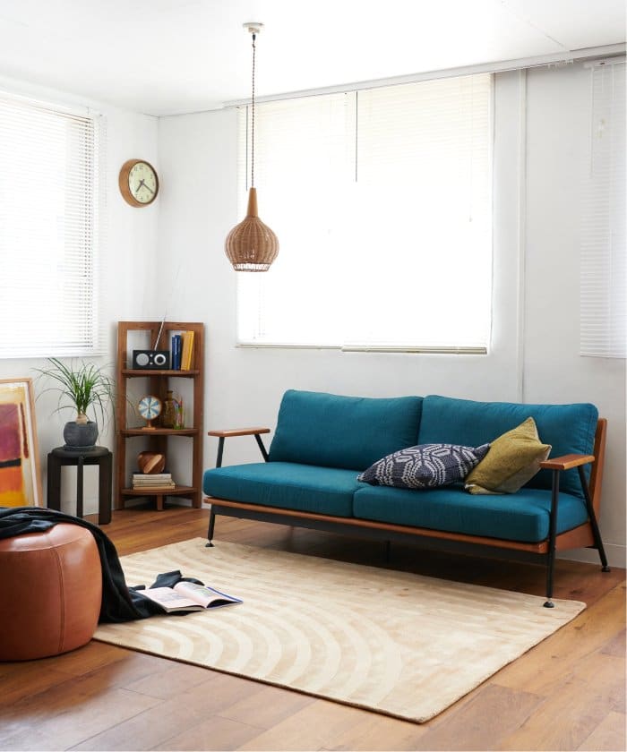 【廃番のため在庫限りで販売終了/40％OFF】CURL SOFA (Green/Gray cover2色付)　カール ソファ 家具