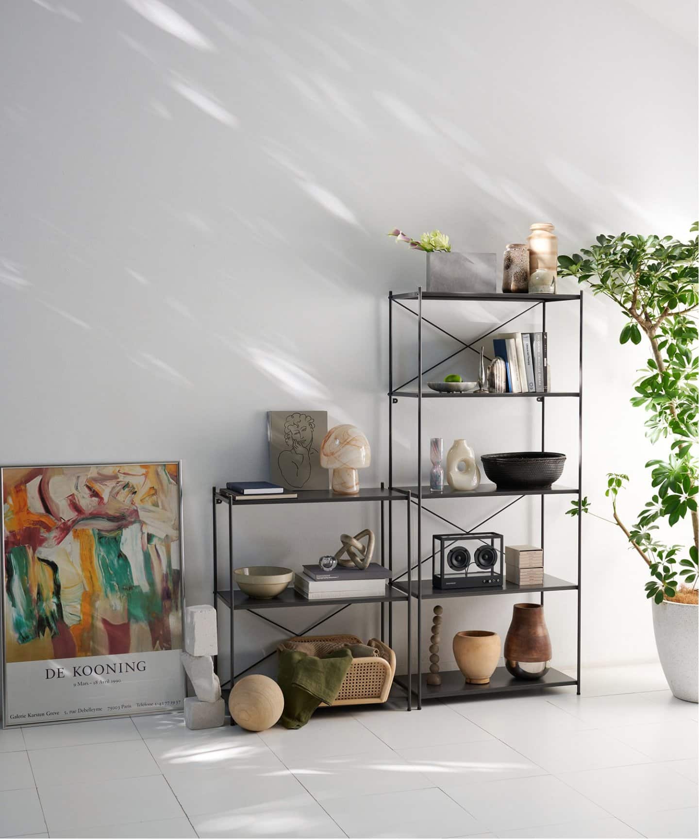 HOLTE X SHELF S charcoal　ホルテ　シェルフ　708