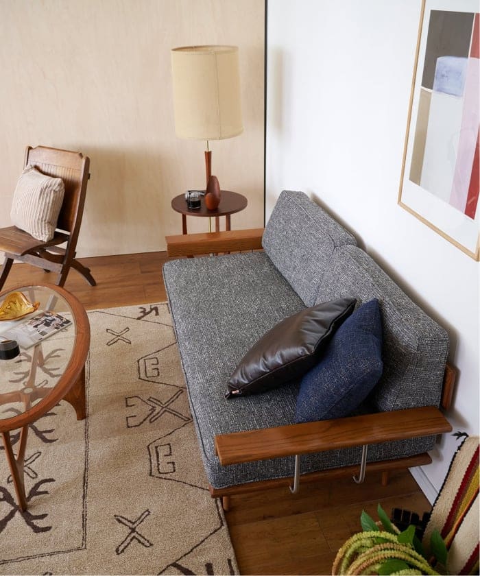 CARDIFF SOFA W2100 2nd GRAY　カーディフソファ　700