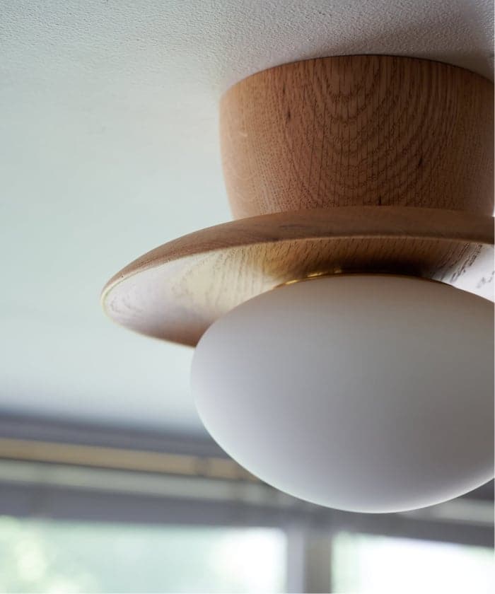 LUCCA CEILING LAMP OAK　ルッカ シーリングランプ　017