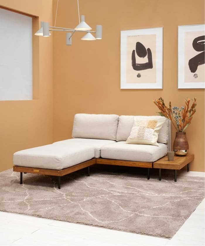 【送料お得な低価格/組立要】LILLE OTTOMAN 25AW Fabric(I)　リルオットマン　700