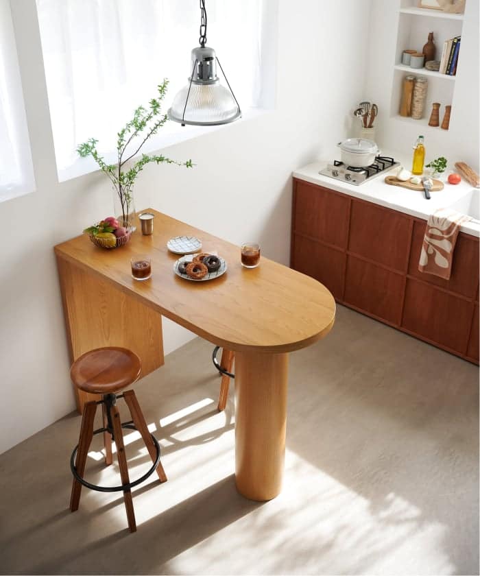 《予約》《3月中旬予定》PORTO COUNTER TABLE natural　ポルト　カウンターテーブル　703