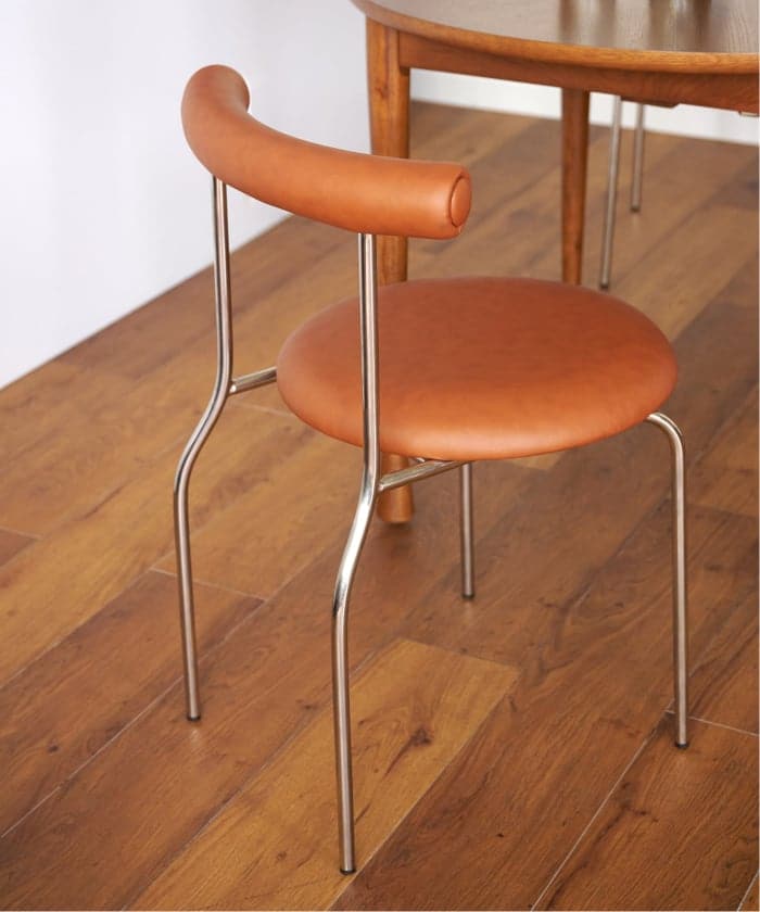 LIOR CHAIR PU BR　リオール チェア　704