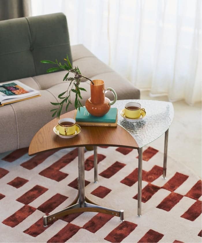 【送料お得な低価格/組立要】ROSCO LEAF TABLE WOOD　ロスコ サイドテーブル　701