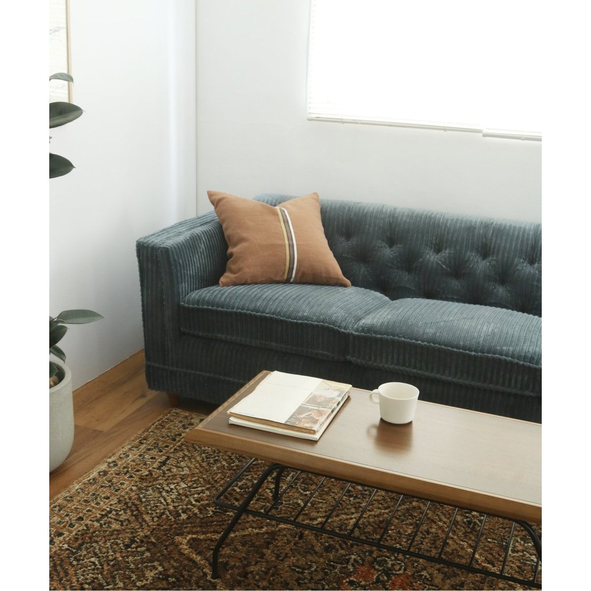 LAKEWOOD SOFA 3P ブルーグレーW214 レイクウッドソファ 700