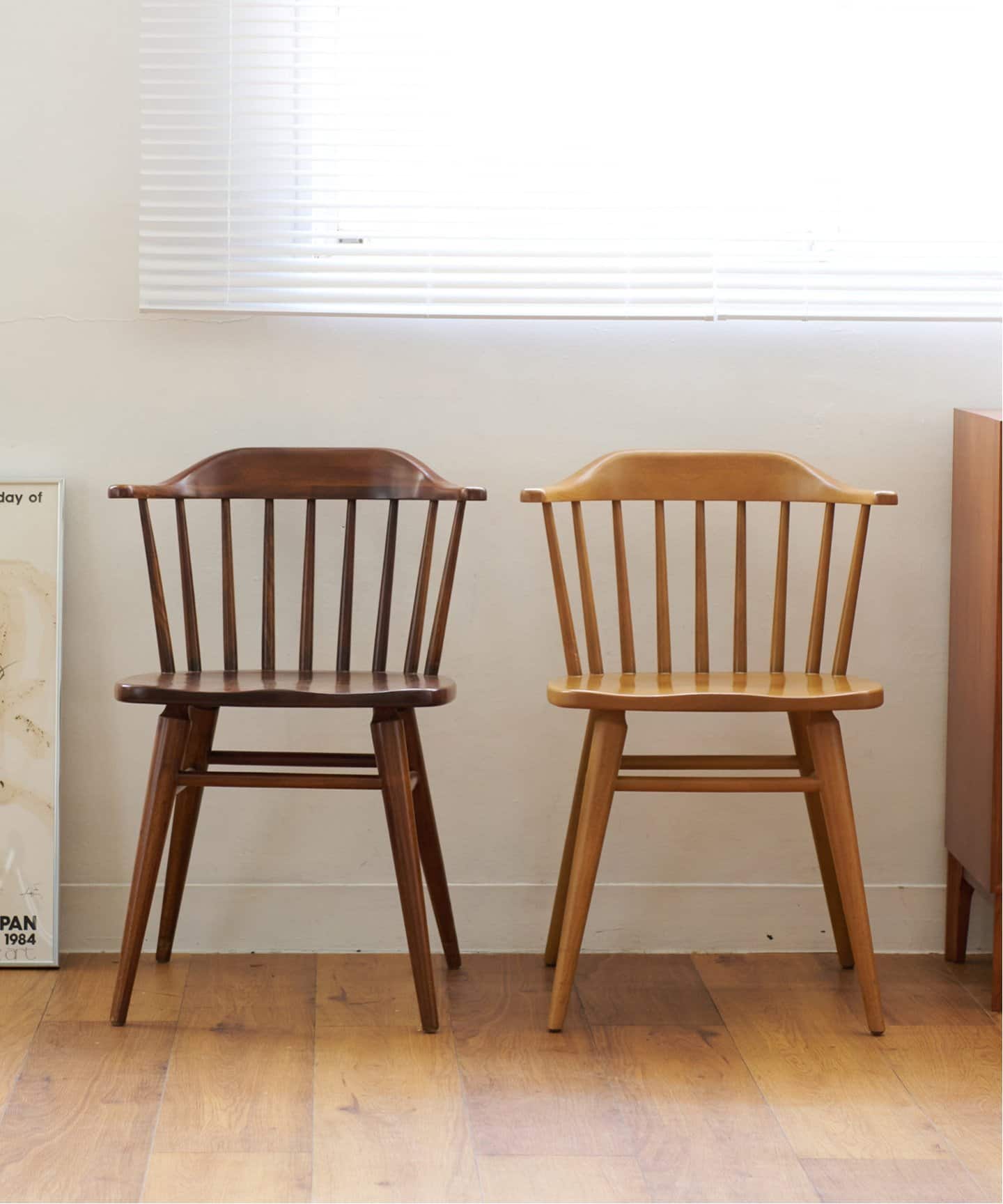 WINDAN SIDE CHAIR LB ウィンダンサイドチェア ライトブラウン　704