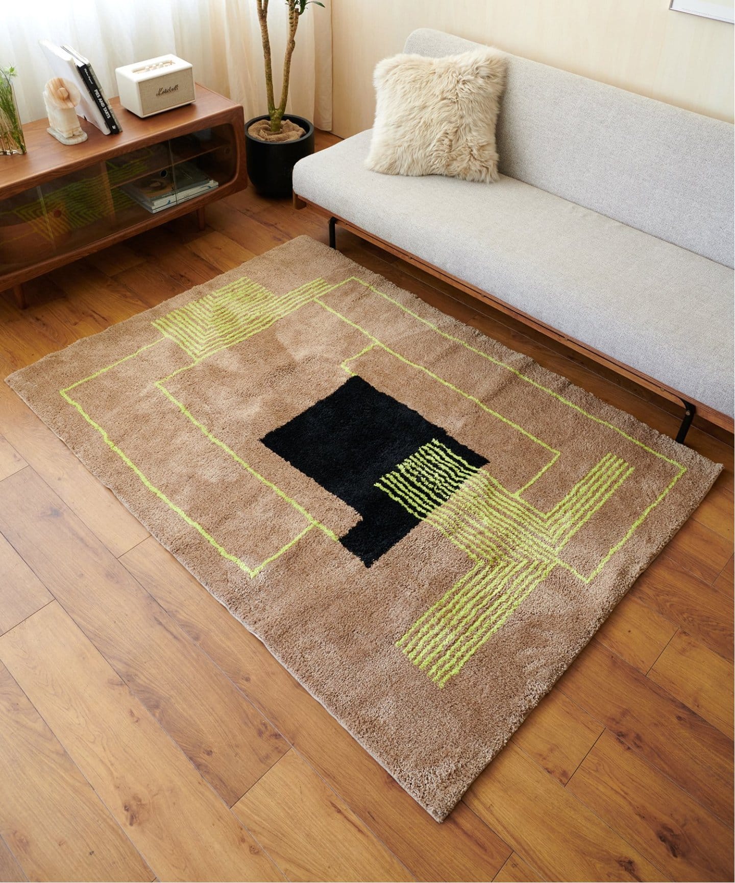 BROCK RUG 120×160 ブロックラグ（ラグ・マット）｜JOURNAL