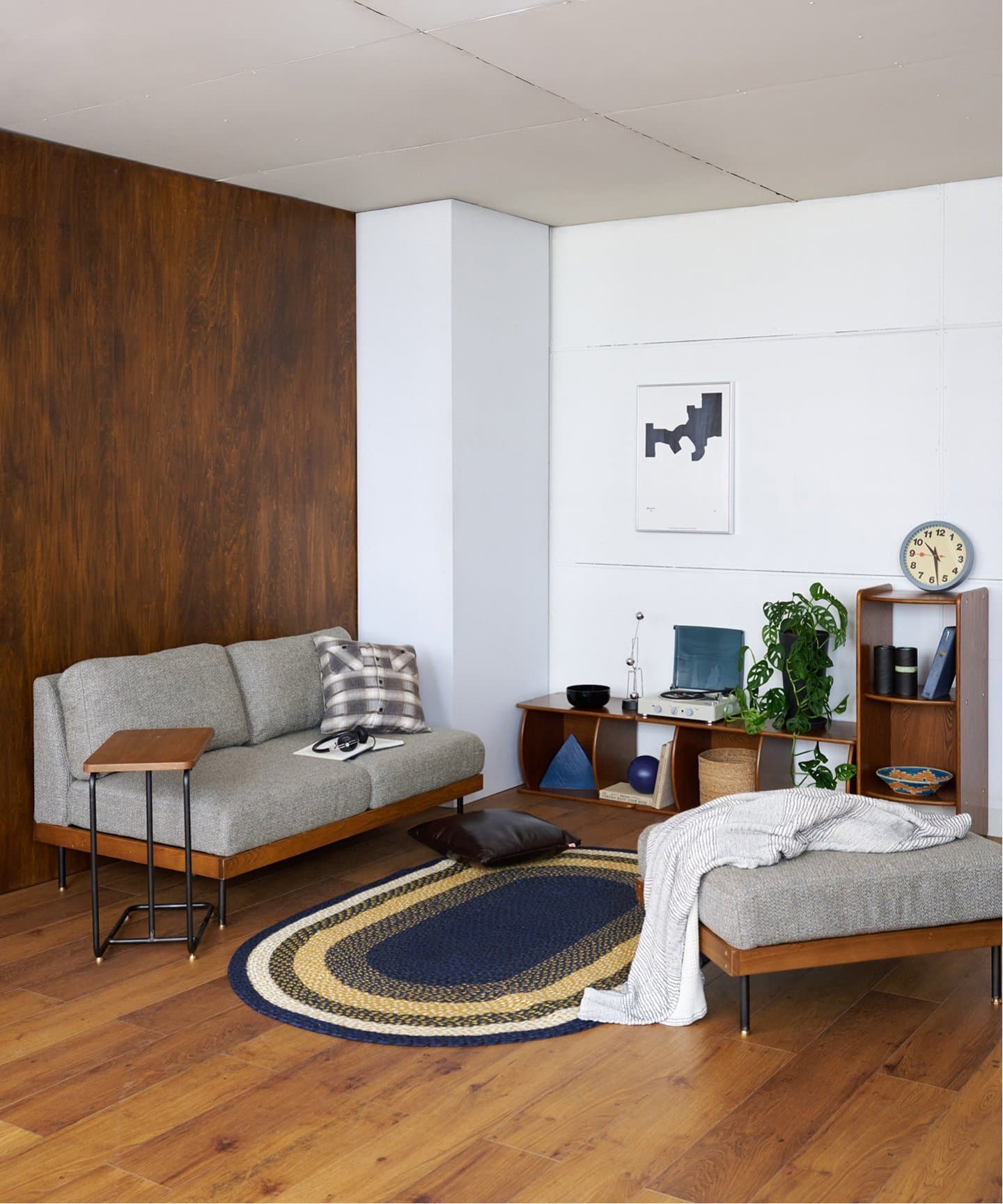 【送料お得な低価格/組立要】LILLE OTTOMAN 2ND 25(GRY)　リルオットマン 700