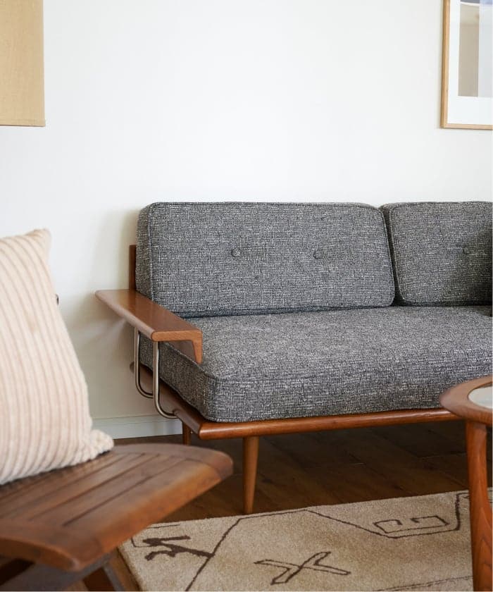 CARDIFF SOFA W1800 2nd GRAY　カーディフソファ　700