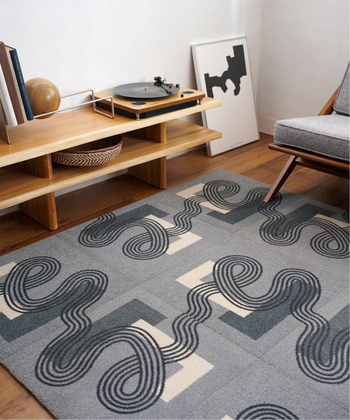 CARPET TILE CROSBY 1P グレー　カーペットタイル 013