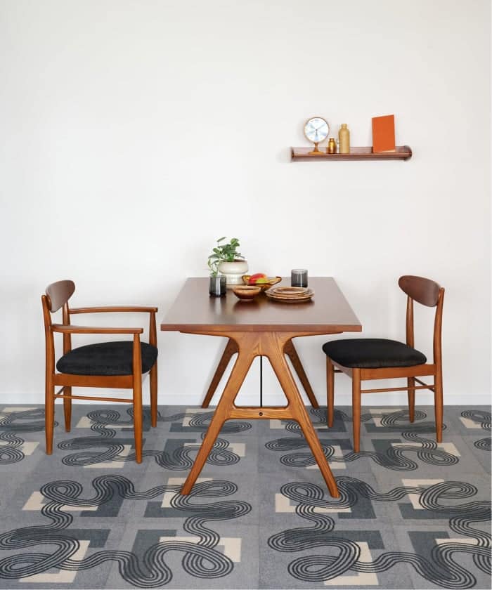 CARPET TILE CROSBY 6P グレー　カーペットタイル 013