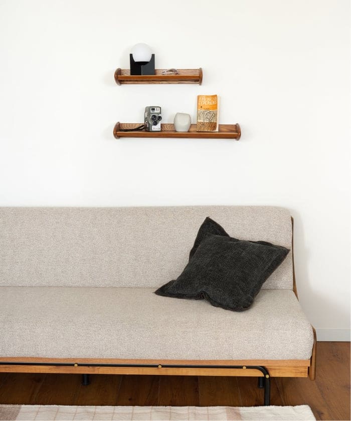 BROOKS WALL SHELF-L(BR)　ブルックス ウォールシェルフ　708