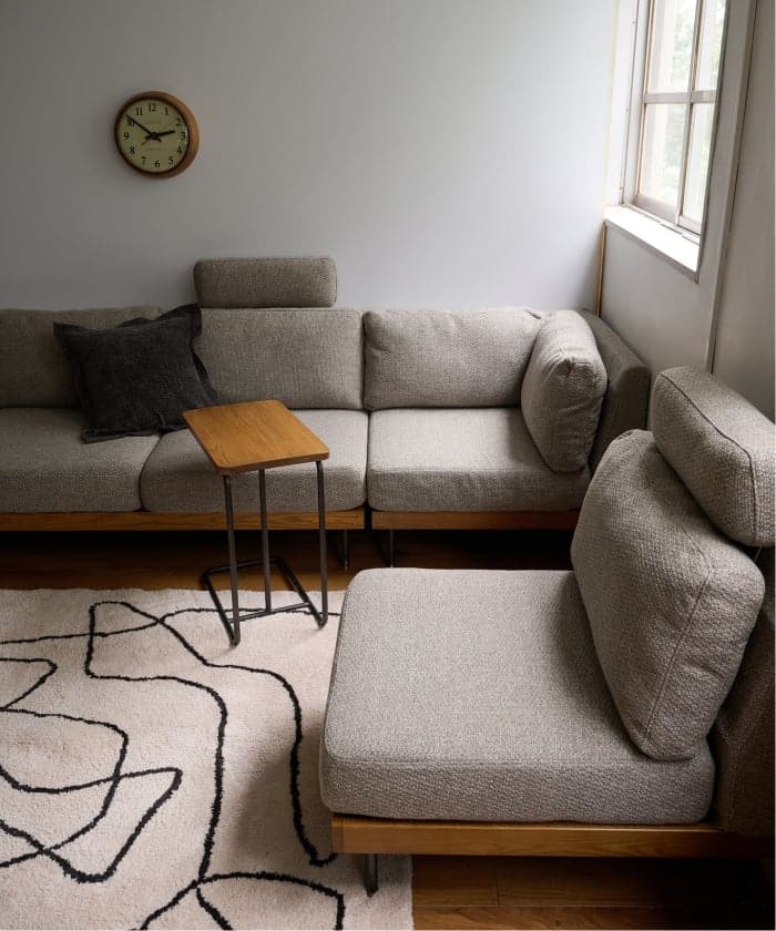 《予約》《10月下旬予定》LILLE SOFA HEAD REST 25(GRY)　ヘッドレスト　700